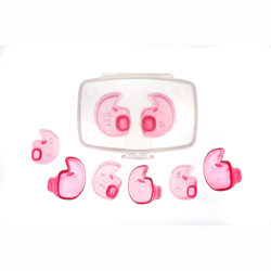 Doc's Proplugs - Solid (Non-Vented), Pink Combo Pack